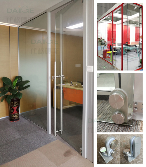 玻璃隔斷天地合頁(yè)門(mén)